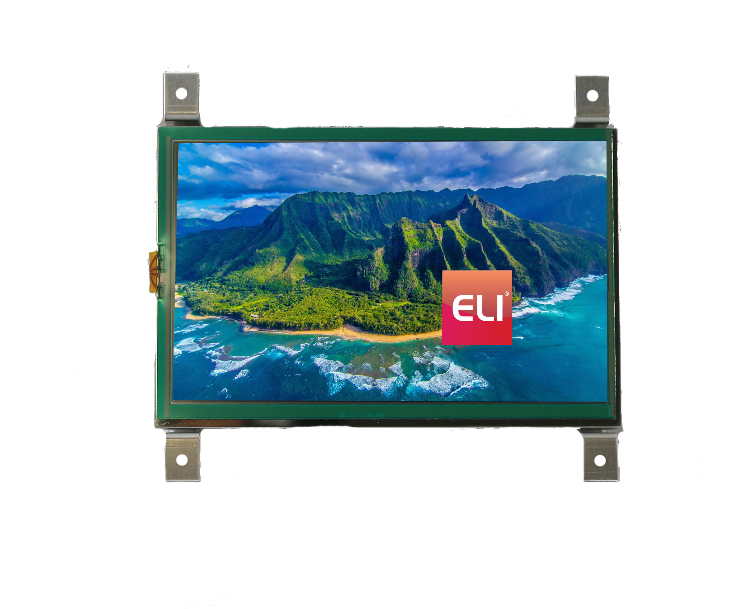 7.0″ High Bright PCAP Touchscreen LCD Module for SBCs with Mounting Bracket– ELI70-IPHW-M